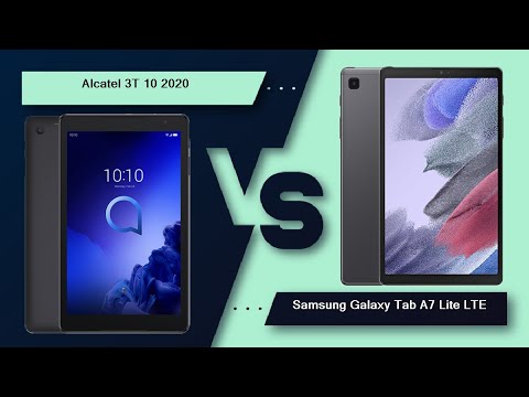 Alcatel 3T 10 2020 Vs Samsung Galaxy Tab A7 Lite LTE - Full Comparison [Full Specifications]