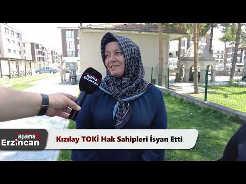 Kızılay TOKİ Hak Sahipleri İsyan Etti