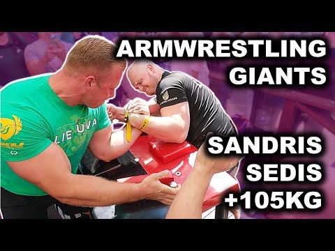 Strong Beasts Armwrestling | Sandris Sedis +105kg Class