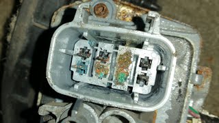 How to replace fuel pump and inspect the harness plug Pontiac Aztek and Buick Rendezvous