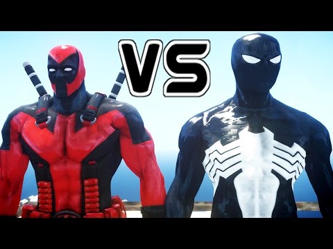 BLACK SPIDERMAN VS DEADPOOL - EPIC BATTLE
