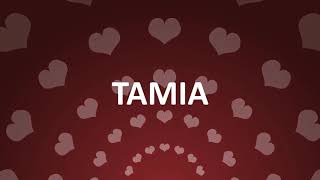 HAPPY BIRTHDAY TAMIA