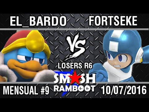 [SmashxRamboot #9] El_Bardo (Dedede) Vs. ForTseKe (Megaman) Losers R.6
