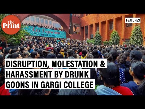 No action taken by Delhi police after drunk goons molest students at Gargi College fest