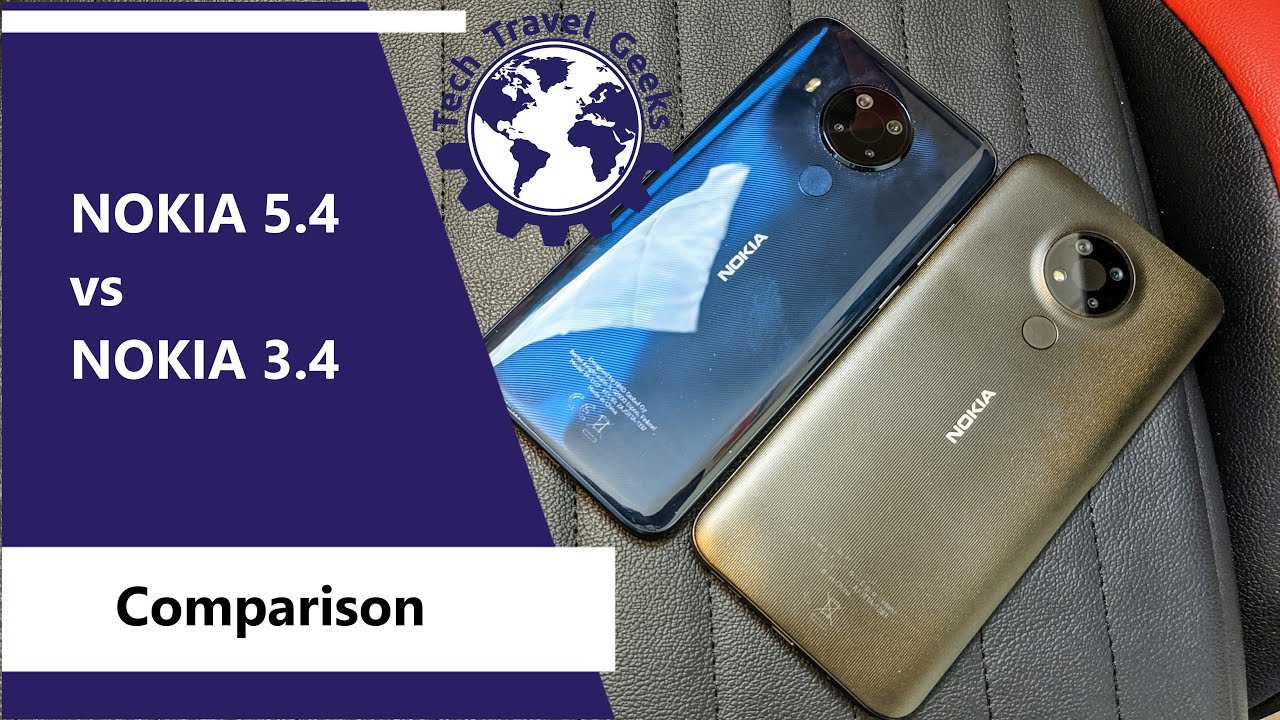Nokia 5.4 vs Nokia 3.4 - Smartphone Comparison