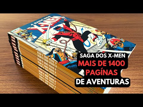 SAGA DO X MEN 10 - 1440 PGINAS DE AVENTURAS MUTANTES!