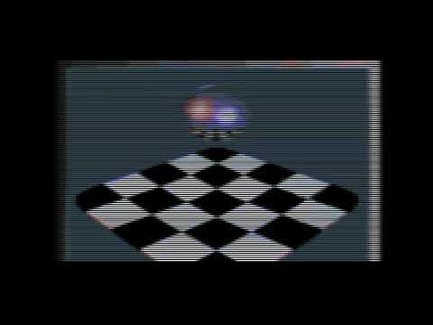 ATARI 8BIT XL XE 400 800 TRAMPOLIN DEMO BOING BALL AMIGA ELEMENTS 600