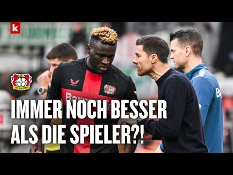Video Thumbnail: Boniface zu Alonso: "Stell dir vor, du trainierst und dein Trainer macht es besser als du" | Bayer