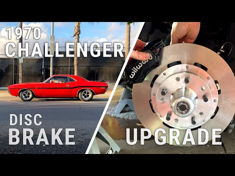 Hemi Swapped 1970 Challenger Gets a Major Upgrade: Wilwood Big Brake Kit Front and Rear