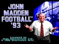 John Madden Football 93 Title Cover