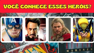VOÇÊ CONHECE ESSES HERÓIS  NIVEL FÁCIL?