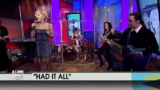 Katharine McPhee :: Had It All (Live on Fox &amp; Friends)