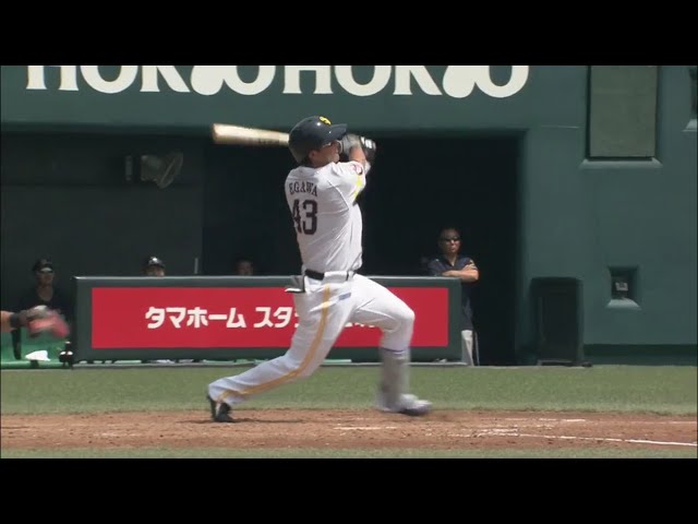 【ファーム】ホークス・江川 今季第1号を放ち点差を縮める!! 2019/6/5 H-B(ファーム)