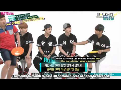 [ENG SUB] [HD] 140820 - Weekly Idol (Big Byung)