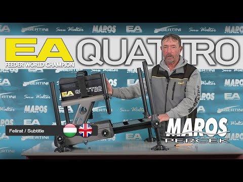 Maros Percek - EA QUATTRO horgász versenyláda bemutatása - Erdei Attila