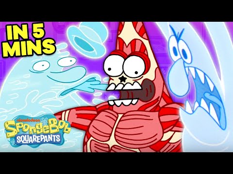 帕特里克被鬧鬼了！？在5分鐘內｜帕特里克明星秀 (Patrick Gets Haunted! ?? in 5 Minutes | The Patrick Star Show)