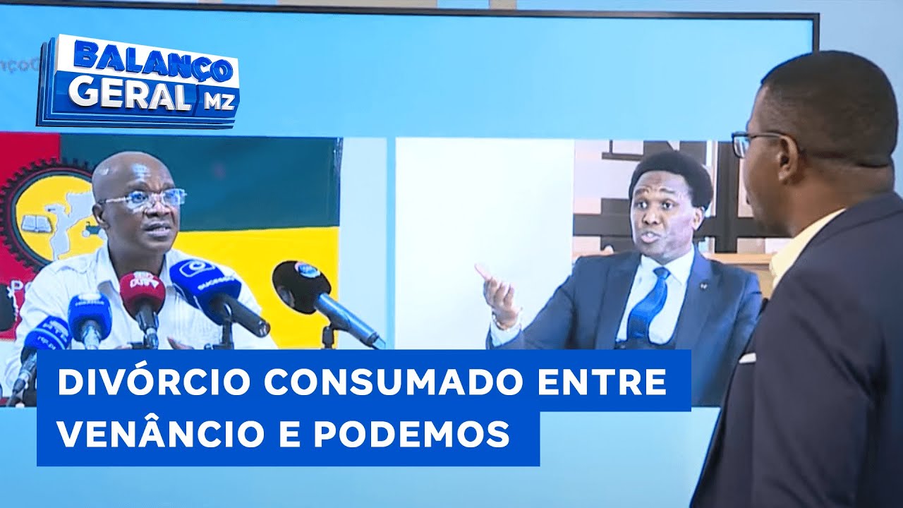 Divórcio Consumado entre Venâncio e Podemos: Venâncio Mondlane Anuncia Fim da Parceria @PortalFM24