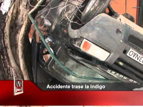 Accidente trase la indigo