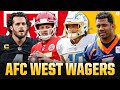 AFC West Wagers: Team win totals + Pick to WIN division | CBS Sports HQ