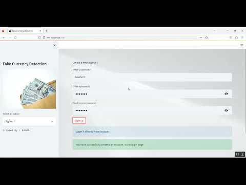 Fake Currency other Country Currency streamlit in Python Projects