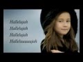 Rhema Marvanne sings Hallelujah. (8 year old ...