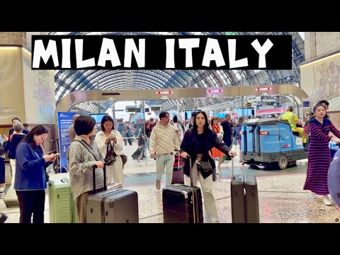 Milano Centrale, Italy's Largest Train Station [4K] Walking Tour 2025