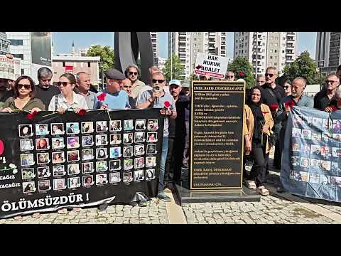 Yasin Aytaç, Adana'da 10 Ekim Ankara Gar Katliamını Protesto Eyleminde Konuştu.