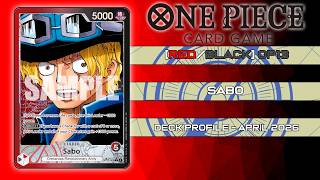 One Piece Card Game - [Red/Black] OP13 Sabo Deck Profile April 2026