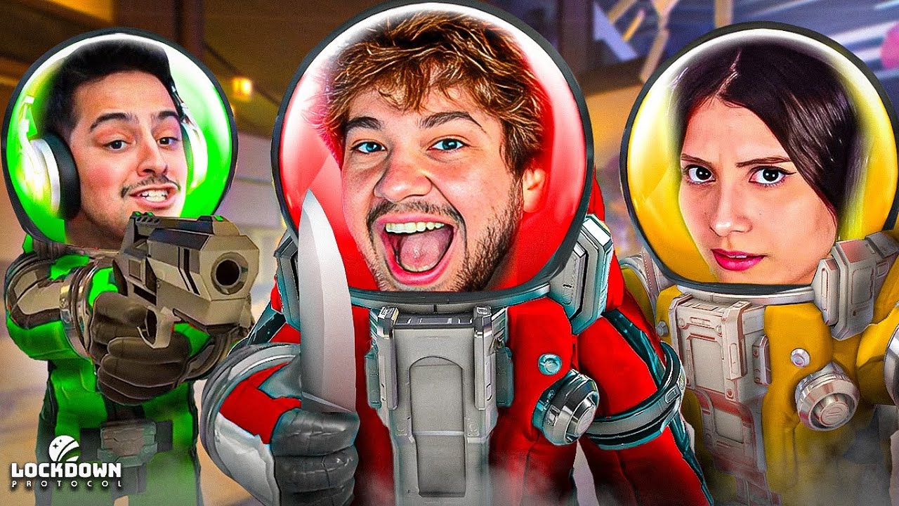 BRINO E LOUD CORINGA jogando LOCKDOWN PROTOCOL com os amigos!