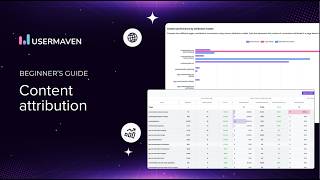 Usermaven content attribution tutorial to connect your content to real conversions