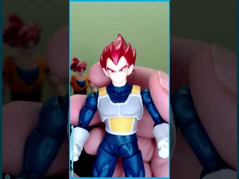 #EXCLUSIVES! Dragon Ball Evolve Super Saiyan Gods Goku & Vegeta #Shorts