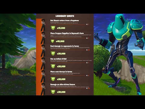 All Week 6 Legendary Quest Challenges Guide in Fortnite - Week 6 Quest in Chapter 2 Season 7