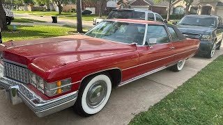 Video Thumbnail for 1974 Cadillac De Ville