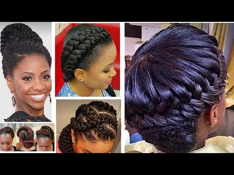 Latest And Unique Goddess Braids Hairstyles For Black...