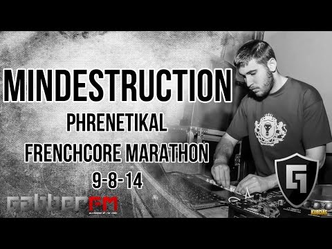 Mindestruction @ Gabber.FM- Phrenetikal Frenchcore Marathon (9-8-14)