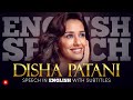 ENGLISH SPEECH DISHA PATANI Official App Launch English Subtitles