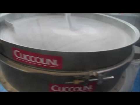 Mineral Powder, 277 micron cut point - using a VTU Tumbler 900 with Ultrasonics