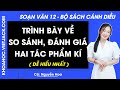 Soạn bài Trình bày về so sánh đánh giá hai tác phẩm kí - trang 104, 105 | Bài 3 | Ngữ văn 12 | CD