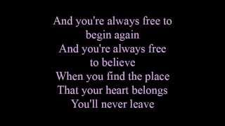 Written in your heart - lyrics