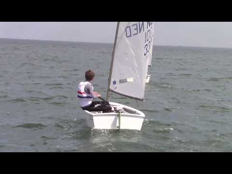 Upwind Technique sailing Light conditions in the Netherlands
