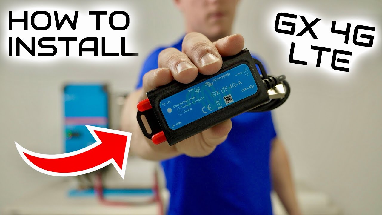 How to EASILY Install Victron GX LTE 4G!