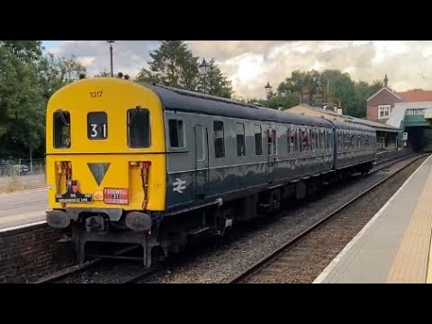 Class 207 | 207017 - 1317 | Mega Thrash, Clag & Tones | Spa Valley Railway | Eridge | 27/08/22