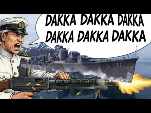 Zerstören von Schlachtschiffen, Jagen von Zerstörern mit endloser Feuerkraft