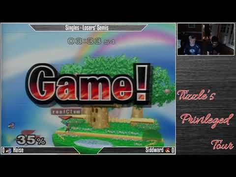 Tizzle's Priviliged Tour (Singles) - Haise (Falco) Vs. Siddward (Luigi)