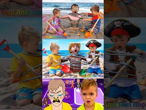 Kids Diana Show & Vlad and Niki 😱 | Dame Tu Cosita | Coffin Dance | Tiles Hop#tileshop #vladandniki