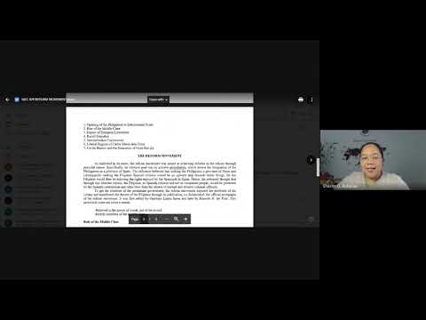 Philippine History in a Nutshell, Part 3 (Filipino National Consciousness and the Reform Movement)