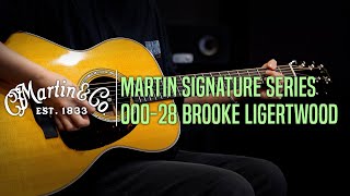 Video thumbnail for Martin Signature Series 000-28 Brooke Ligertwood Demo 'He Knows My Name' by Guitarist 'Erica Cho' by Music Force Official