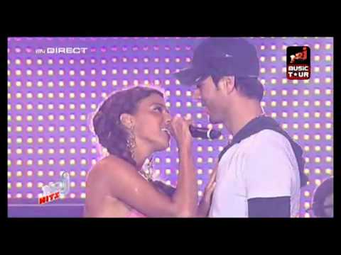 {HD]  Enrique Iglesias ft. Nadiya - Tired of being sorry LIVE NRJ Music Tour.