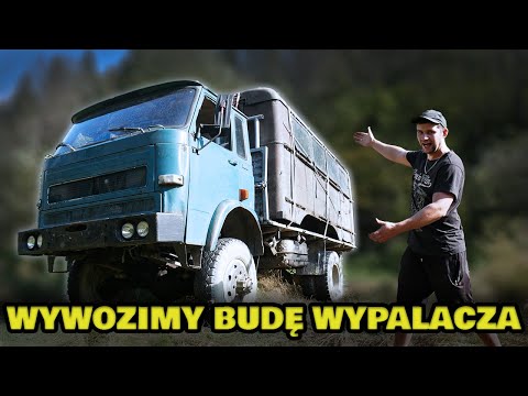 Koniec wypału węgla drzewnego - Wyprawa z budą [1/3] | STAR244