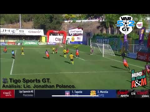 Análisis arbitral Guastatoya vrs. Achuapa - Clausura 21/22.